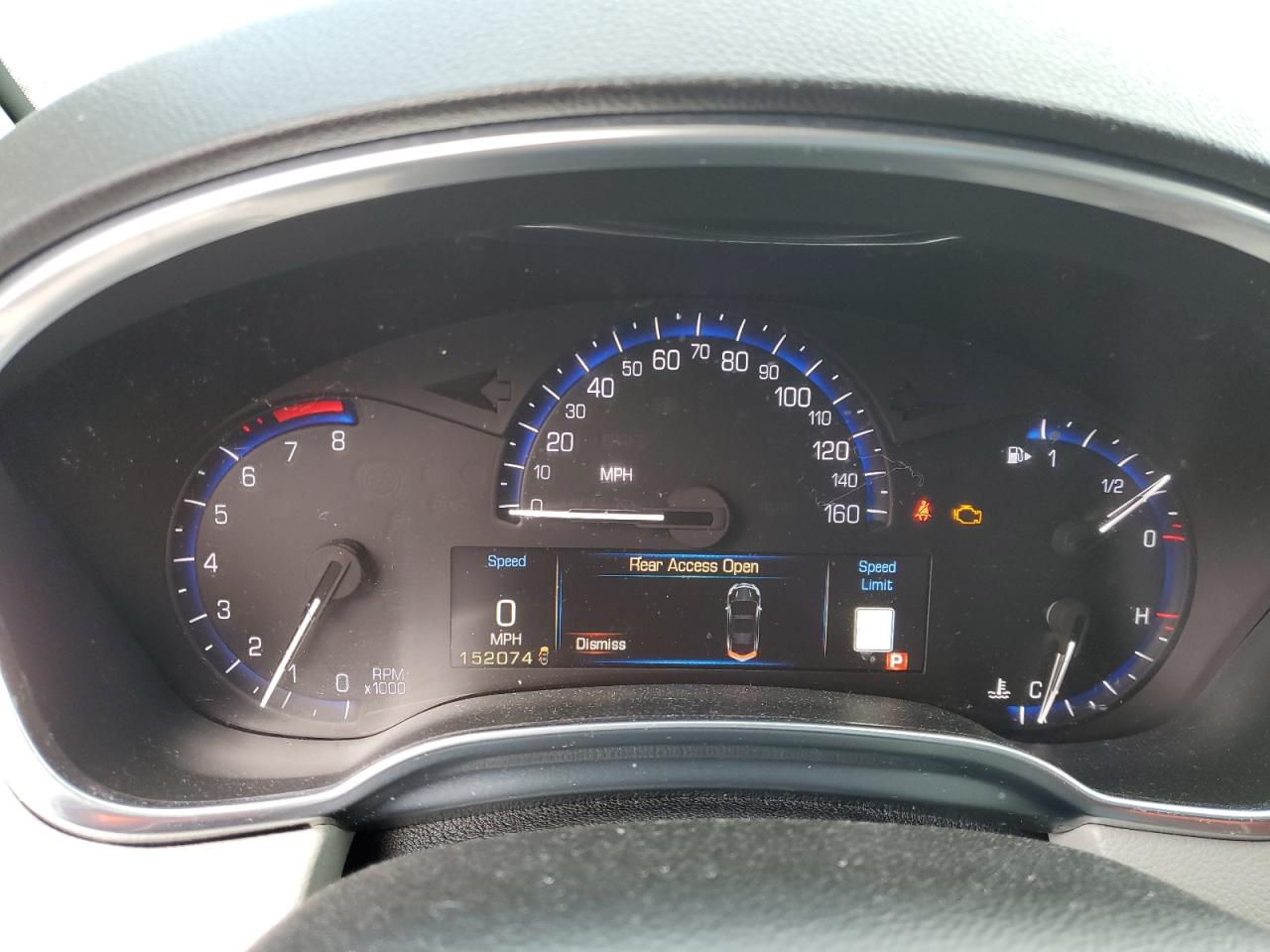 2013 Cadillac SRX VIN 3GYFNCE32DS640042 Copart auction photo, rear end / minor dent/scratches damage thumbnail 9