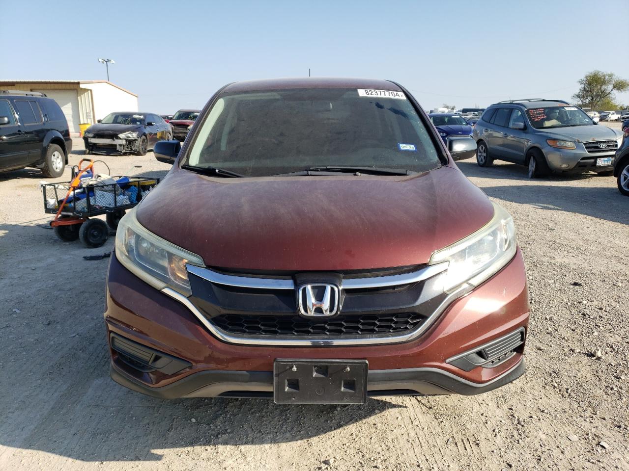 2015 Honda CR-V VIN 3CZRM3H38FG702688 Copart auction photo, hail damage thumbnail 5
