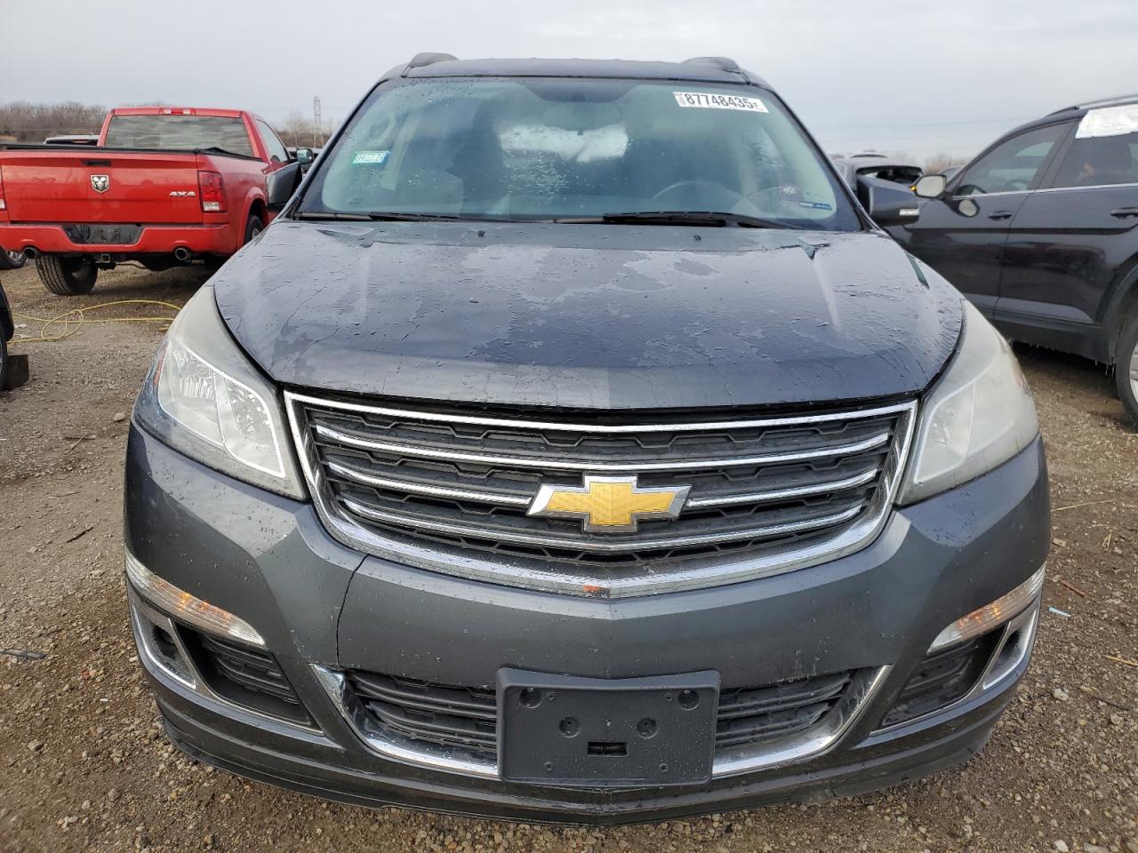 2013 Chevrolet Traverse VIN 1GNKRGKD5DJ105731 Copart auction photo, rear end damage thumbnail 5