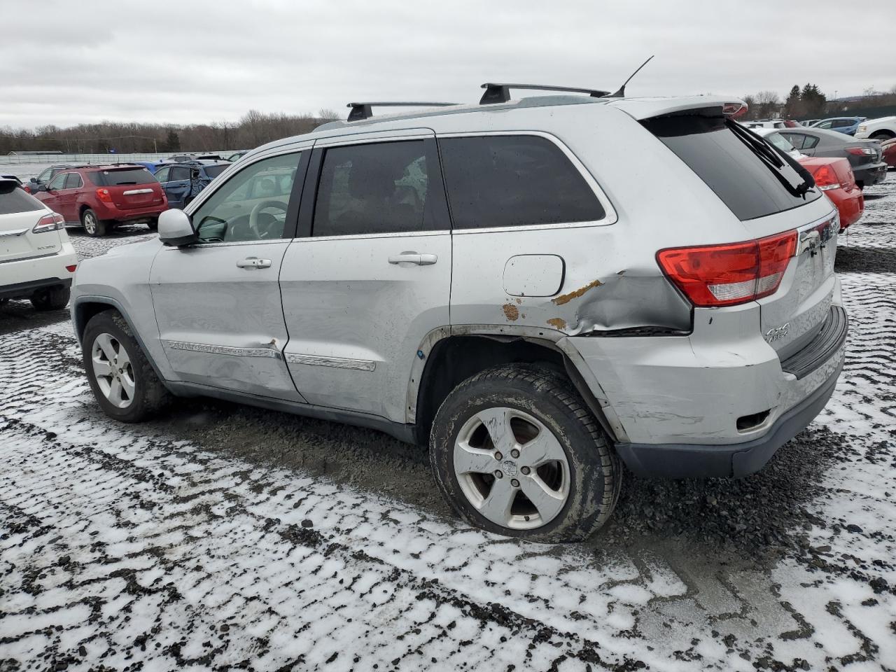 2011 Jeep Grand Cherokee VIN 1J4RR4GG8BC737501 Copart auction photo, side / rear end damage thumbnail 2
