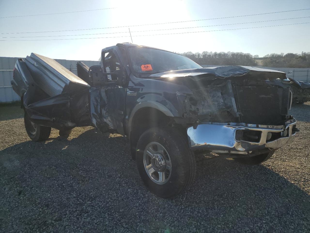 2005 Ford F350 VIN 1FTWX31P25EC99195 Copart auction photo, all over damage thumbnail 4