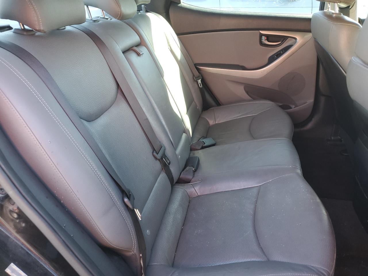 2013 Hyundai Elantra VIN KMHDH4AE8DU962682 Copart auction photo, side damage thumbnail 10