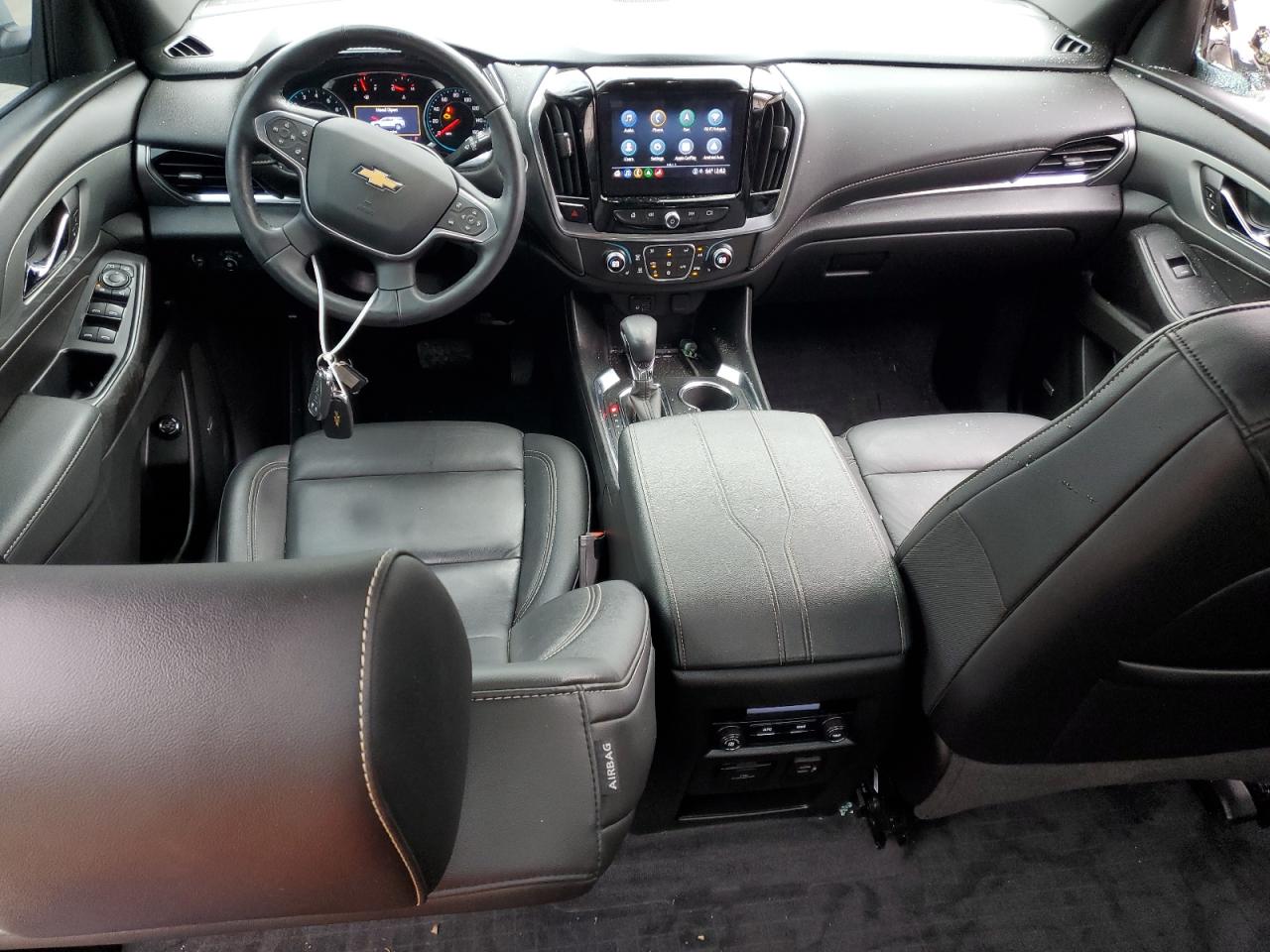 2022 Chevrolet Traverse VIN 1GNERHKW2NJ140104 Copart auction photo, front end / side damage thumbnail 8