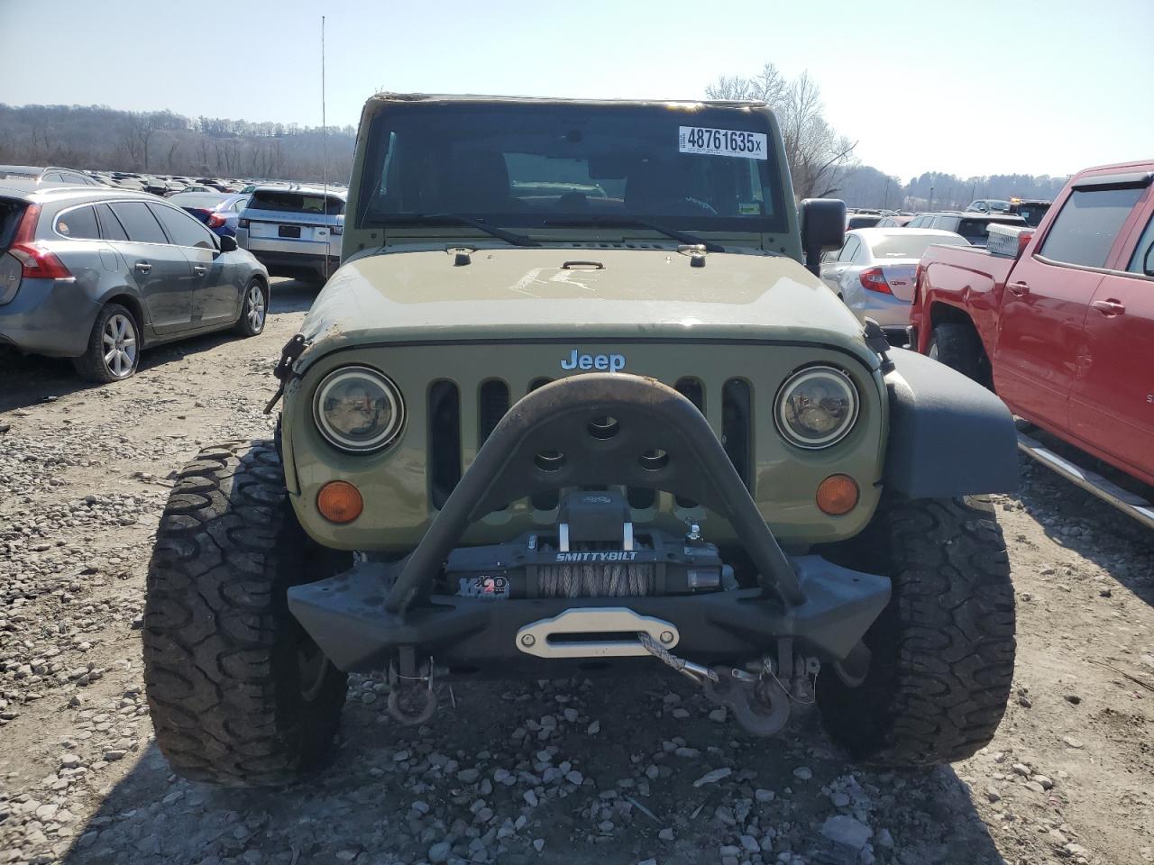 2013 Jeep Wrangler VIN 1C4AJWAG9DL607566 Copart auction photo, rollover damage thumbnail 5