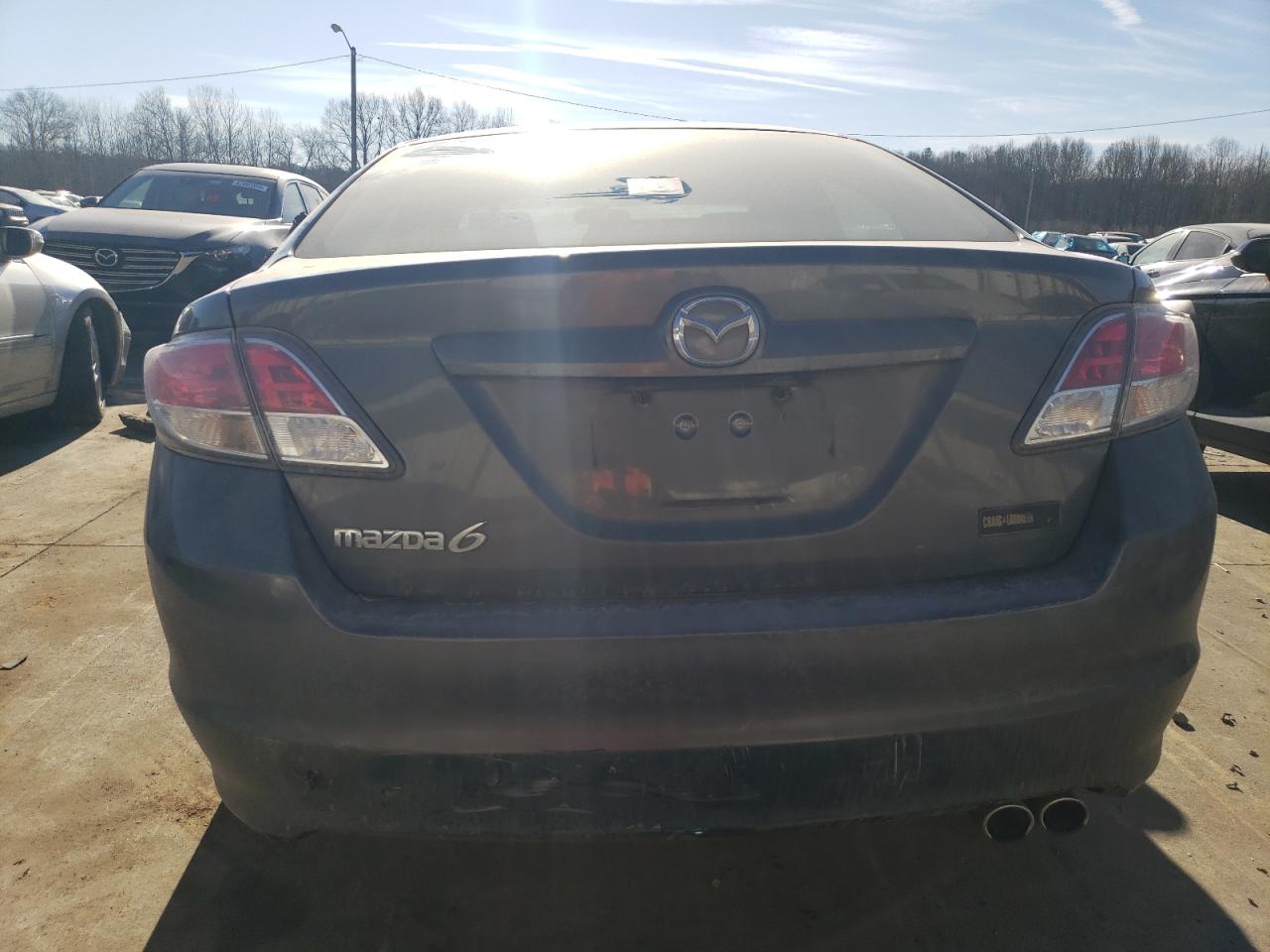 2009 Mazda 6 VIN 1YVHP81H095M48430 Copart auction photo, front end / side damage thumbnail 6