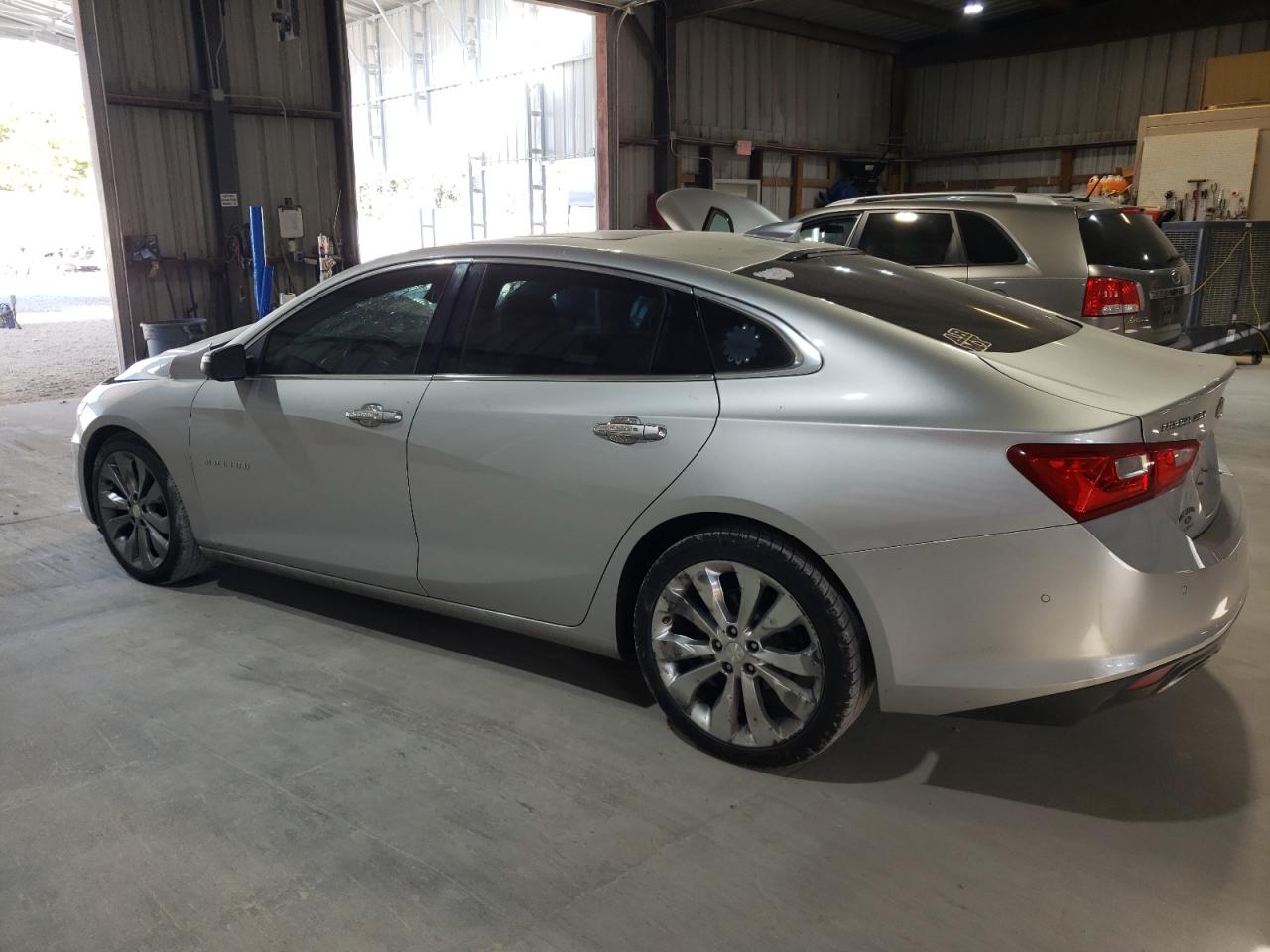 2016 Chevrolet Malibu VIN 1G1ZH5SX9GF242857 Copart auction photo, front end / side damage thumbnail 2