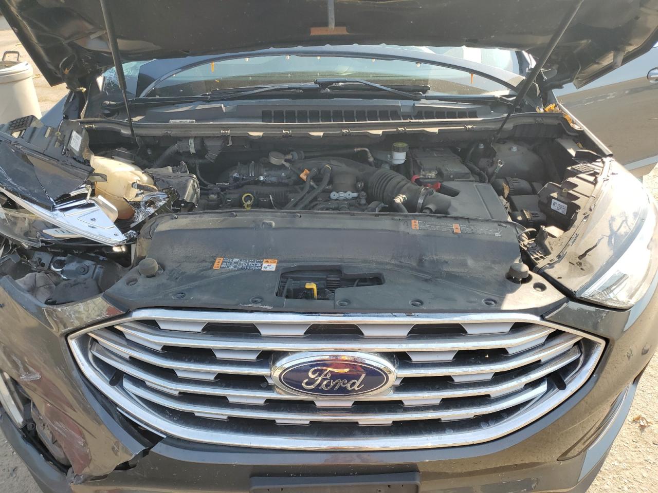 2019 Ford Edge VIN 2FMPK4K95KBB40747 Copart auction photo, front end damage thumbnail 12