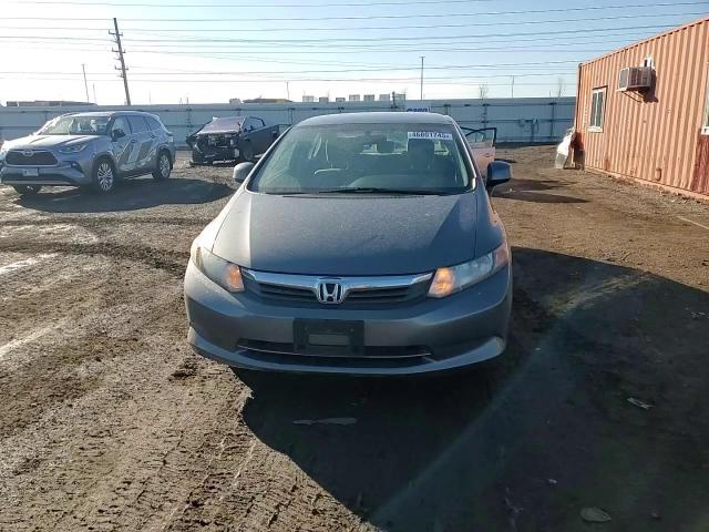 2012 Honda Civic VIN 19XFB2F59CE391812 Copart auction photo, side / rear end damage thumbnail 11