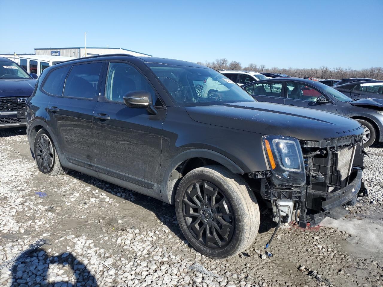 2022 KIA Telluride VIN 5XYP5DHCXNG260946 Copart auction photo, all over damage thumbnail 4