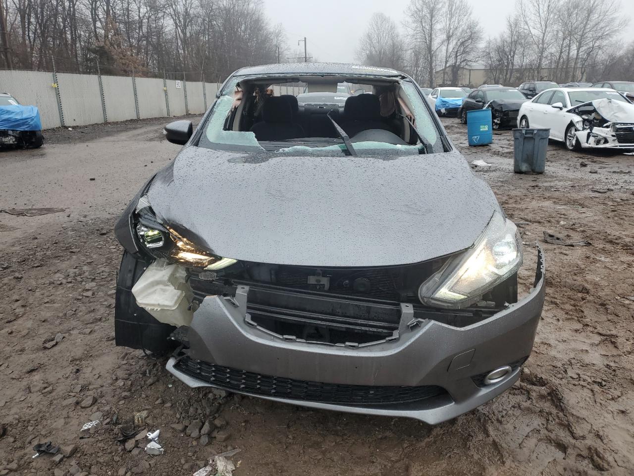 2016 Nissan Sentra VIN 3N1AB7APXGY314101 Copart auction photo, all over damage thumbnail 5