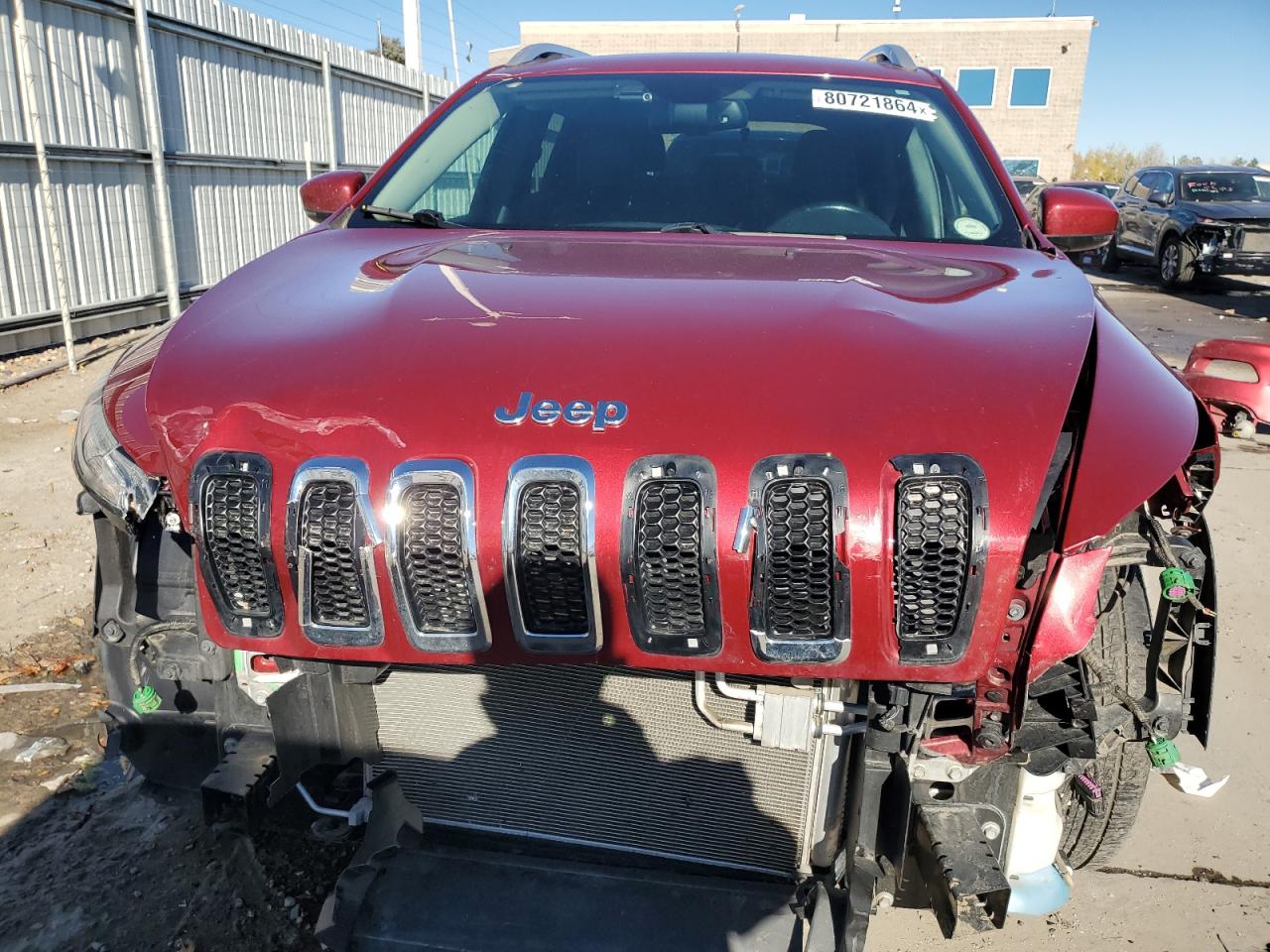 2017 Jeep Grand Cherokee VIN 1C4PJLDB0HW667278 Copart auction photo, front end / hail damage thumbnail 5