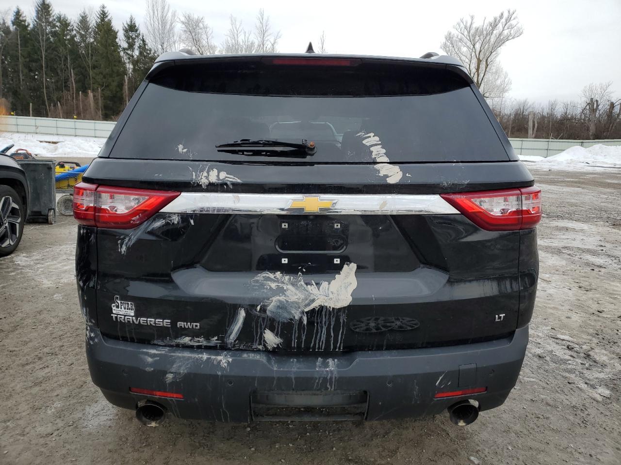 2019 Chevrolet Traverse VIN 1GNEVGKW9KJ116318 Copart auction photo, side / rear end damage thumbnail 6