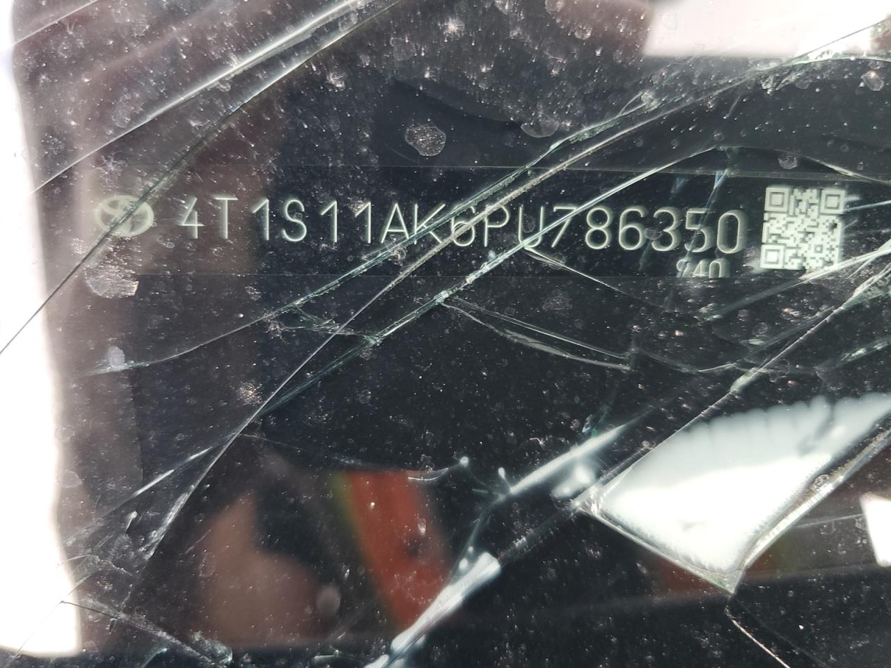 2023 Toyota Camry VIN 4T1S11AK6PU786350 Copart auction photo, side / front end damage thumbnail 12