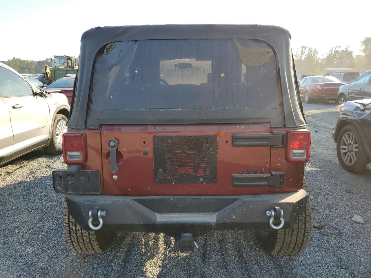 2010 Jeep Wrangler VIN 1J4AA2D11AL156428 Copart auction photo, water/flood damage thumbnail 6