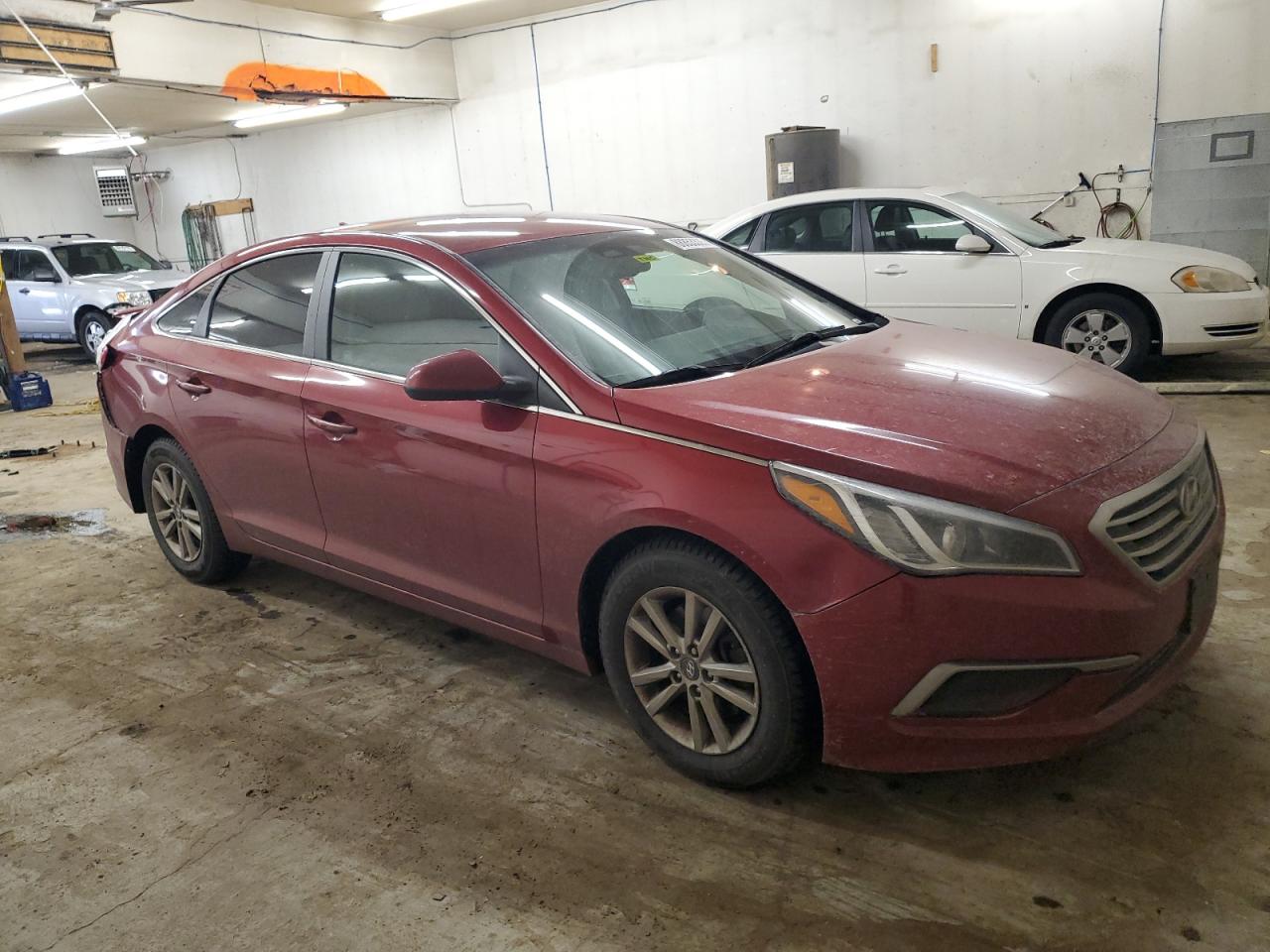 2016 Hyundai Sonata VIN 5NPE24AF3GH363996 Copart auction photo, rear end damage thumbnail 4