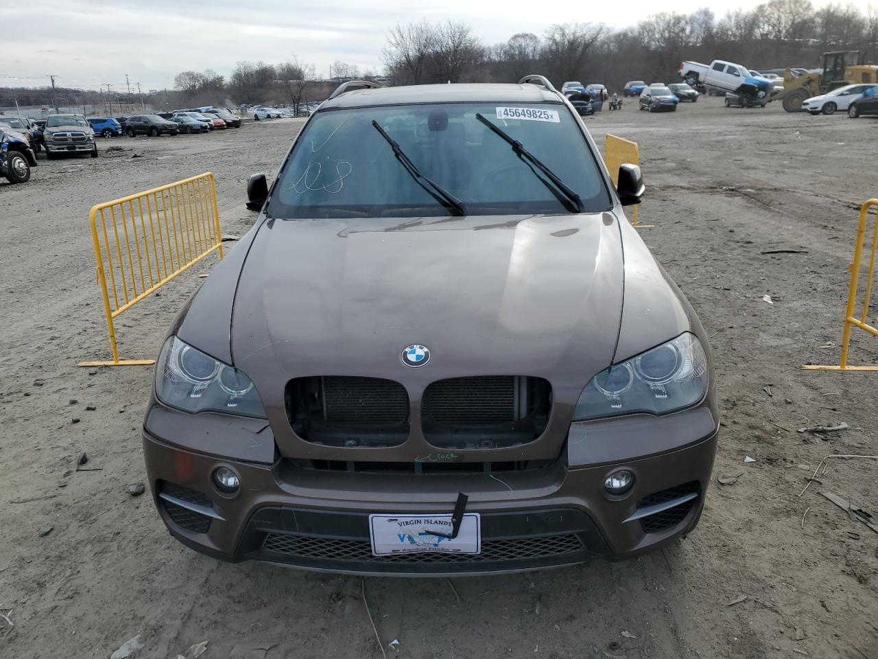 2012 BMW X5 VIN 5UXZW0C54CL669872 Copart auction photo, all over damage thumbnail 5