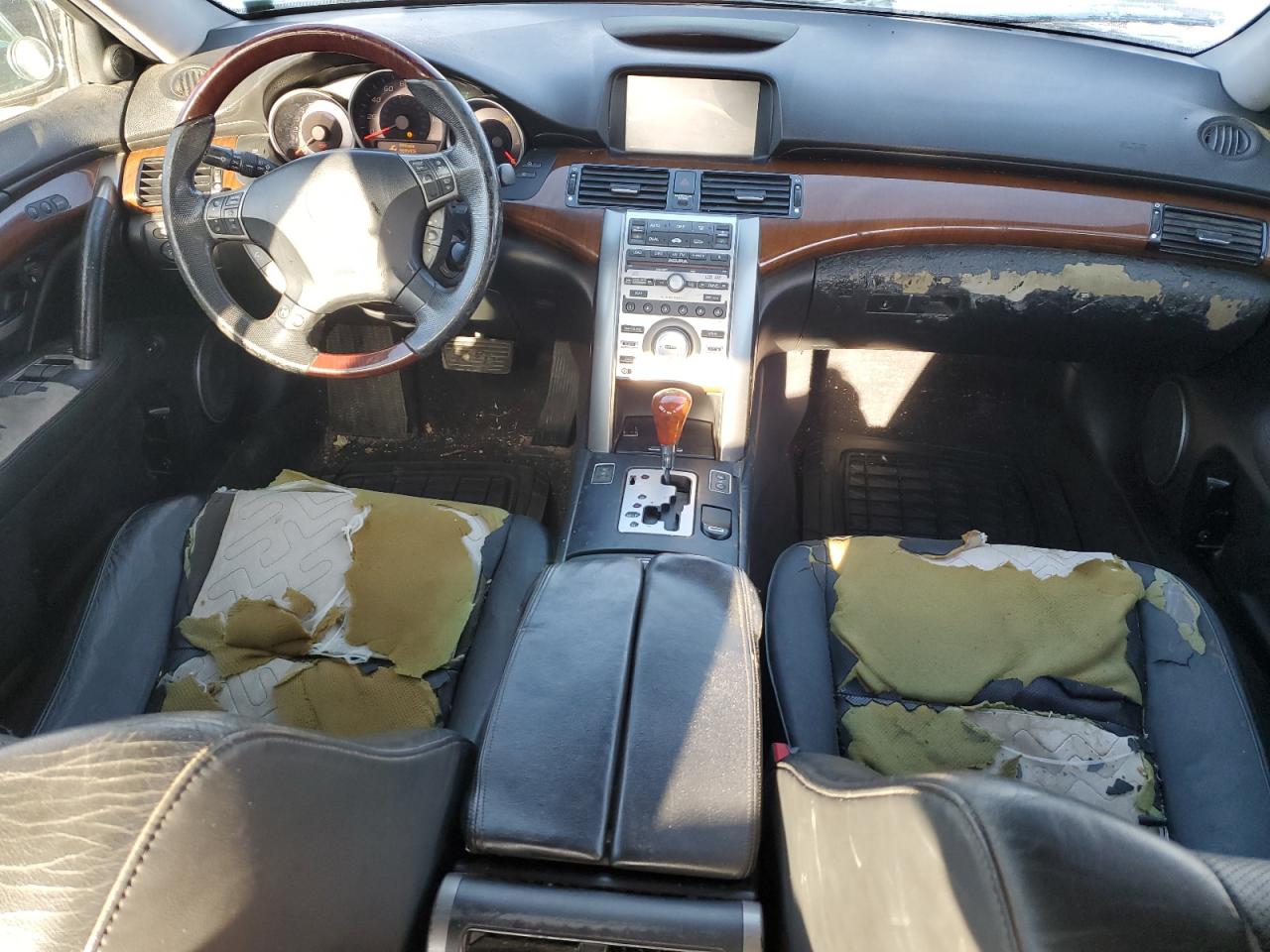 2005 Acura RL VIN JH4KB16505C011189 Copart auction photo, all over / undercarriage damage thumbnail 8