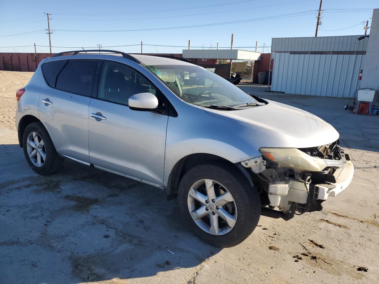 2009 Nissan Murano VIN JN8AZ18W69W131764 Copart auction photo, front end damage thumbnail 4