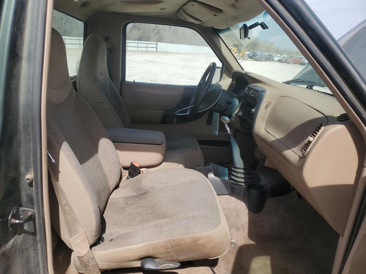 2001 Ford Ranger VIN 1FTYR10C61PA68451 Copart auction photo, front end / side damage thumbnail 10