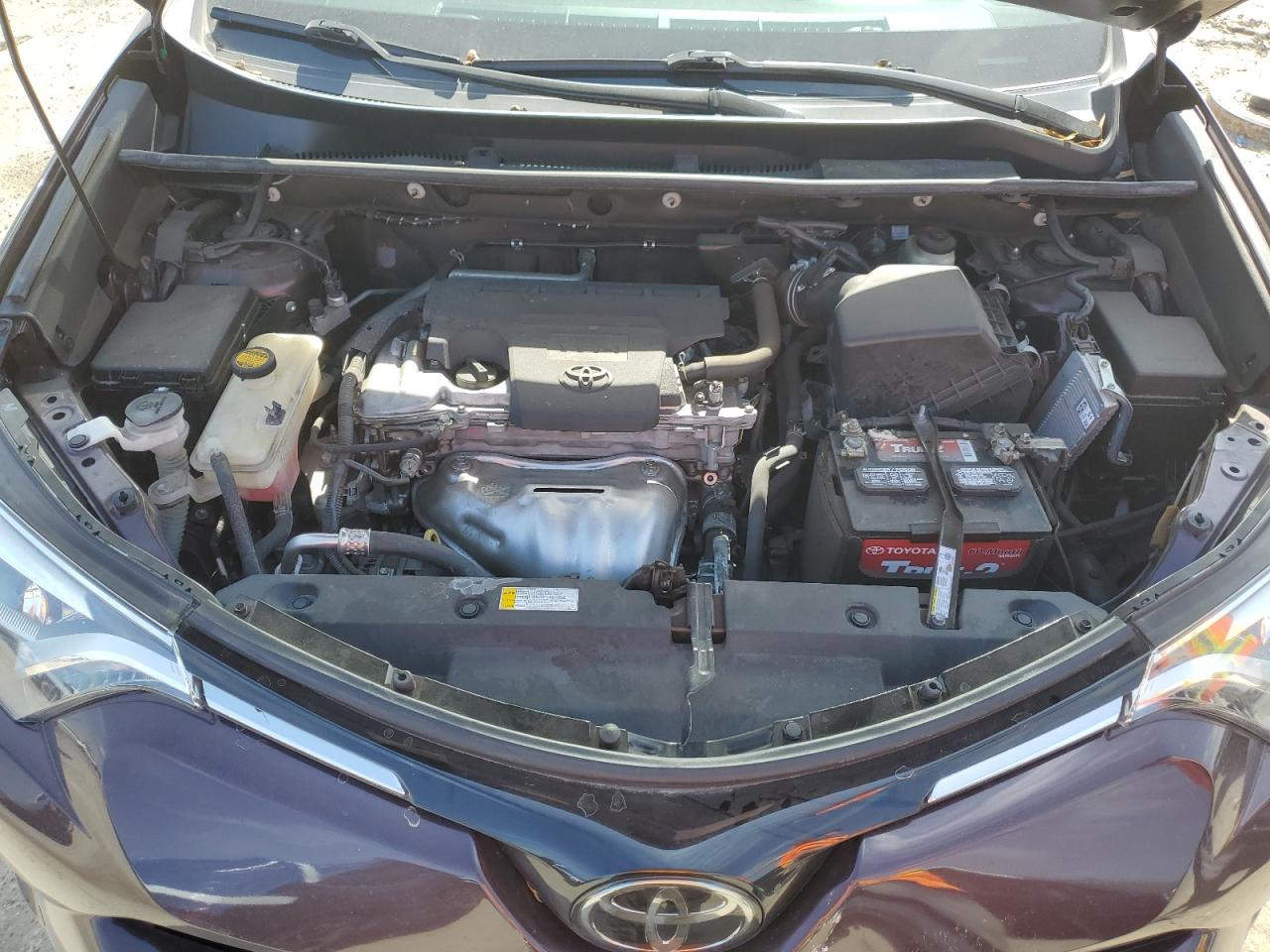2016 Toyota RAV 4 VIN 2T3YFREV6GW252030 Copart auction photo, rear end damage thumbnail 12