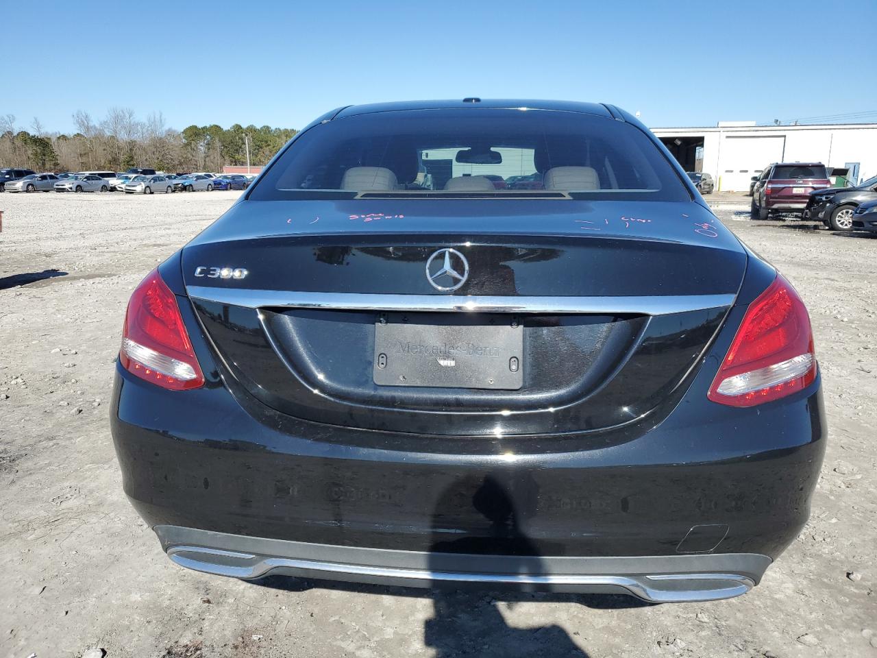 2016 Mercedes-Benz C-klasse VIN 55SWF4JB3GU114293 Copart auction photo, front end damage thumbnail 6