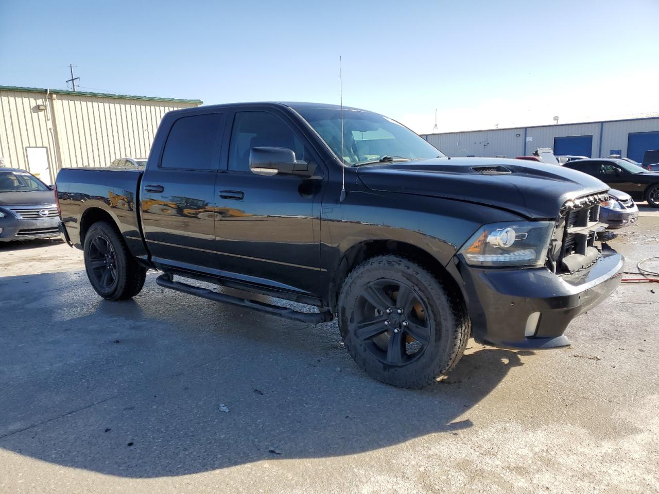 2016 RAM 1500 VIN 1C6RR6MT7GS383235 Copart auction photo, front end / minor dent/scratches damage thumbnail 4
