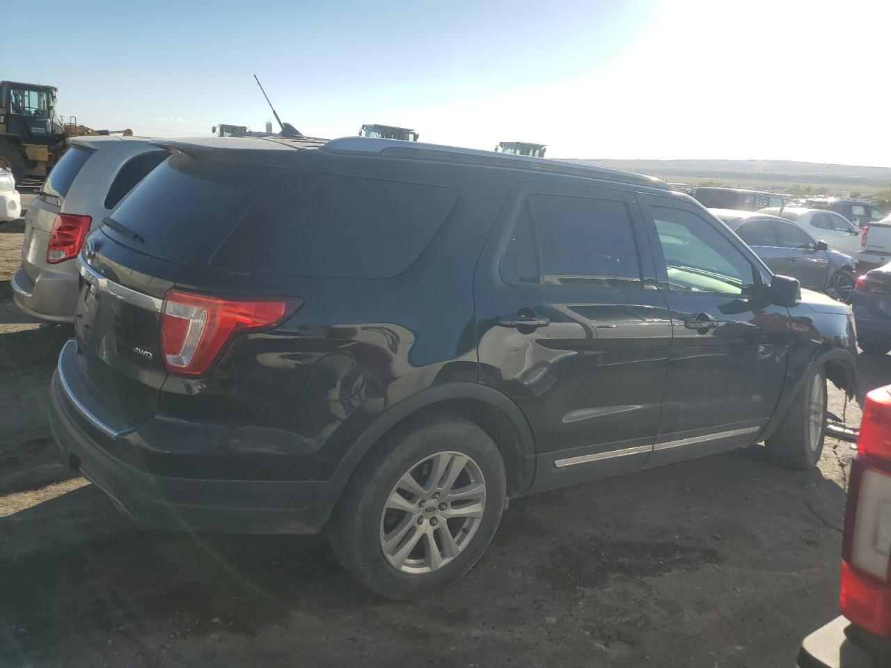 2018 Ford Explorer VIN 1FM5K8D81JGB37550 Copart auction photo, undercarriage damage thumbnail 3