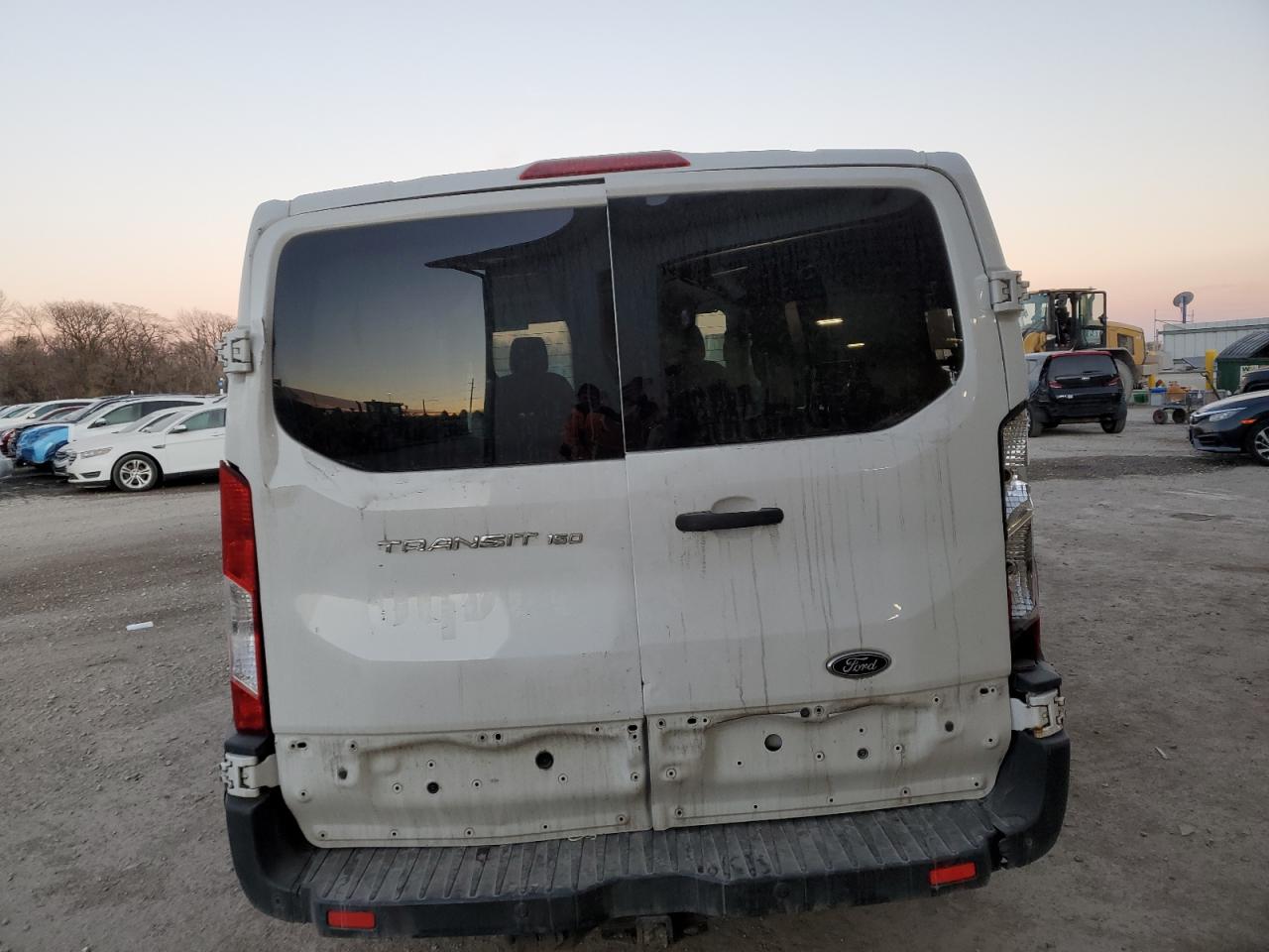 2015 Ford Transit VIN 1FTNE1ZM5FKA69881 Copart auction photo, all over damage thumbnail 6