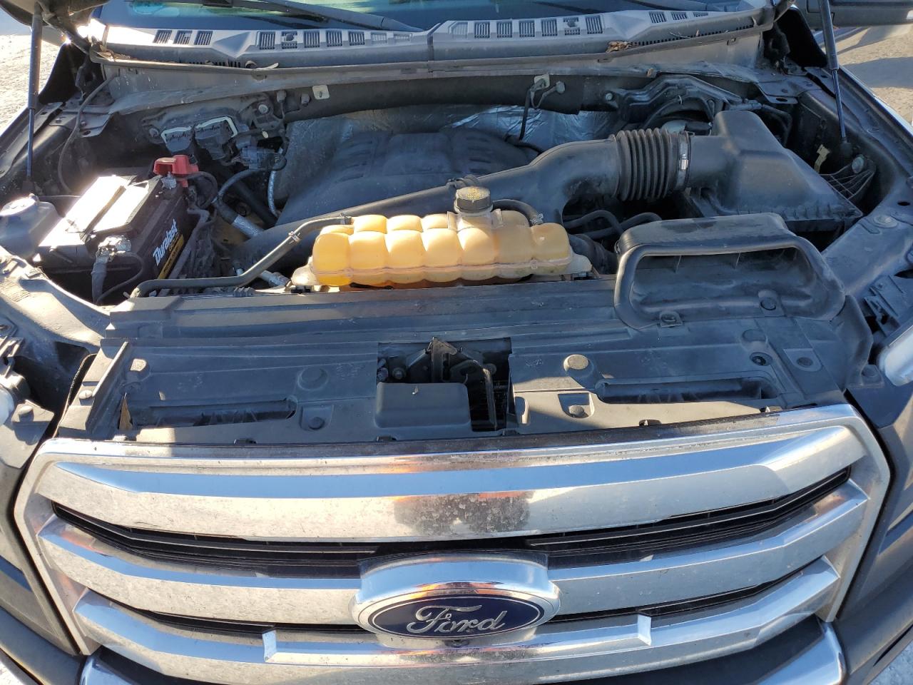 2016 Ford F-150 VIN 1FTEW1EG0GFC55979 Copart auction photo, burn damage thumbnail 11