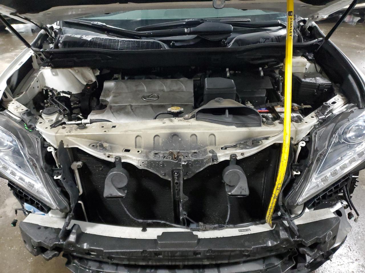 2015 Lexus RX VIN 2T2BK1BA8FC307022 Copart auction photo, side / front end damage thumbnail 12