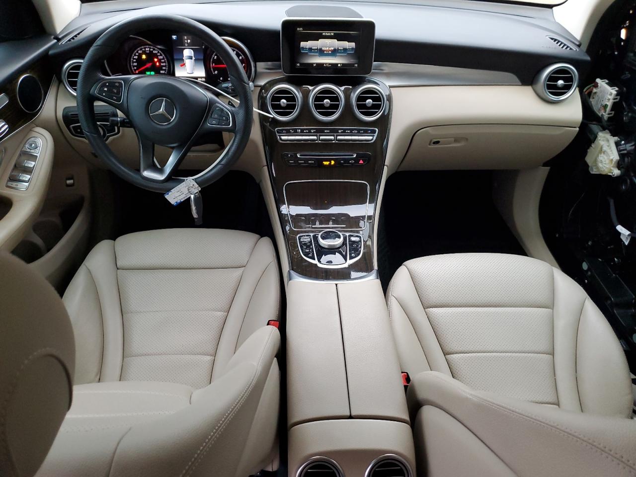 2019 Mercedes-Benz GLC VIN WDC0G4JB4KV122928 Copart auction photo, front end damage thumbnail 8