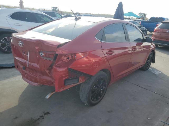 2022 Hyundai Accent VIN 3KPC24A63NE156839 Copart auction photo, rear end damage thumbnail 3