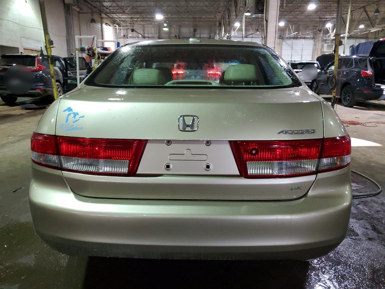 2004 Honda Accord VIN 1HGCM56824A087316 Copart auction photo, front end / mechanical damage thumbnail 6