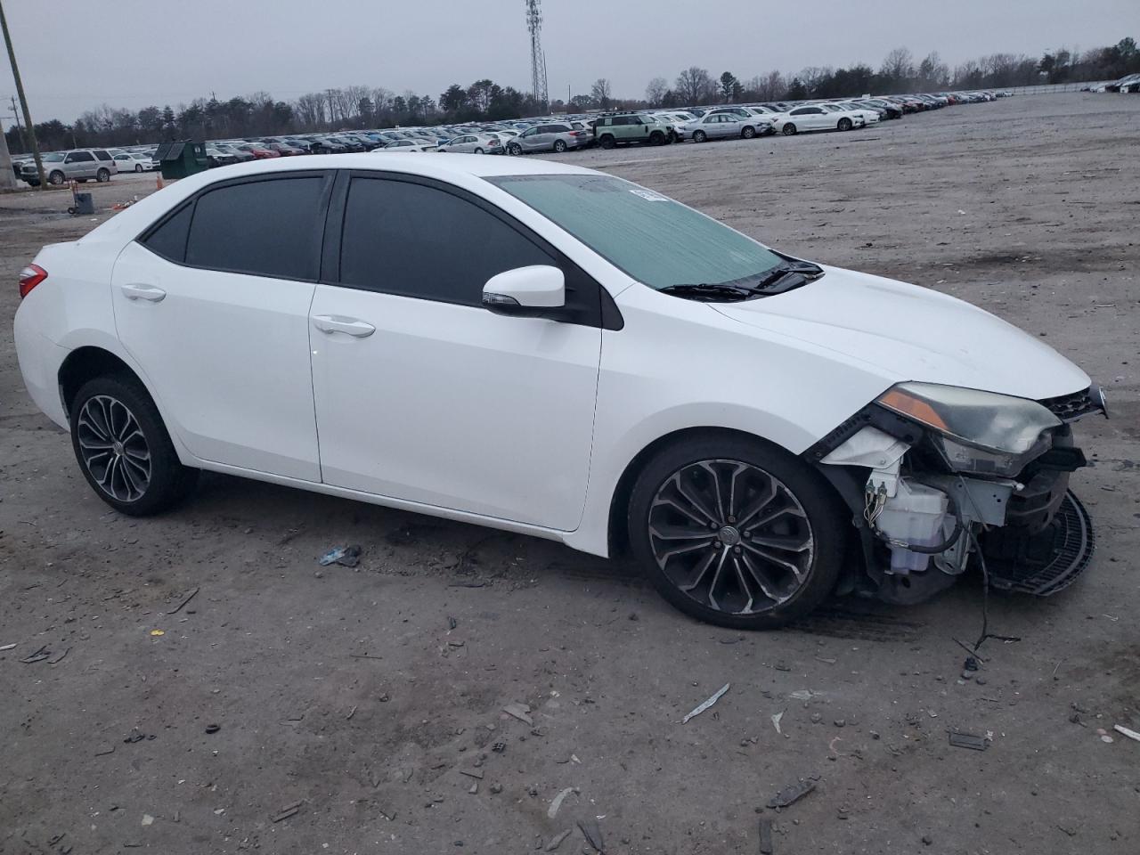2016 Toyota Corolla VIN 2T1BURHE1GC664051 Copart auction photo, front end / undercarriage damage thumbnail 4