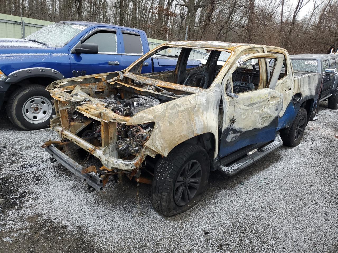 2021 Chevrolet Colorado VIN 1GCGTDEN6M1256550