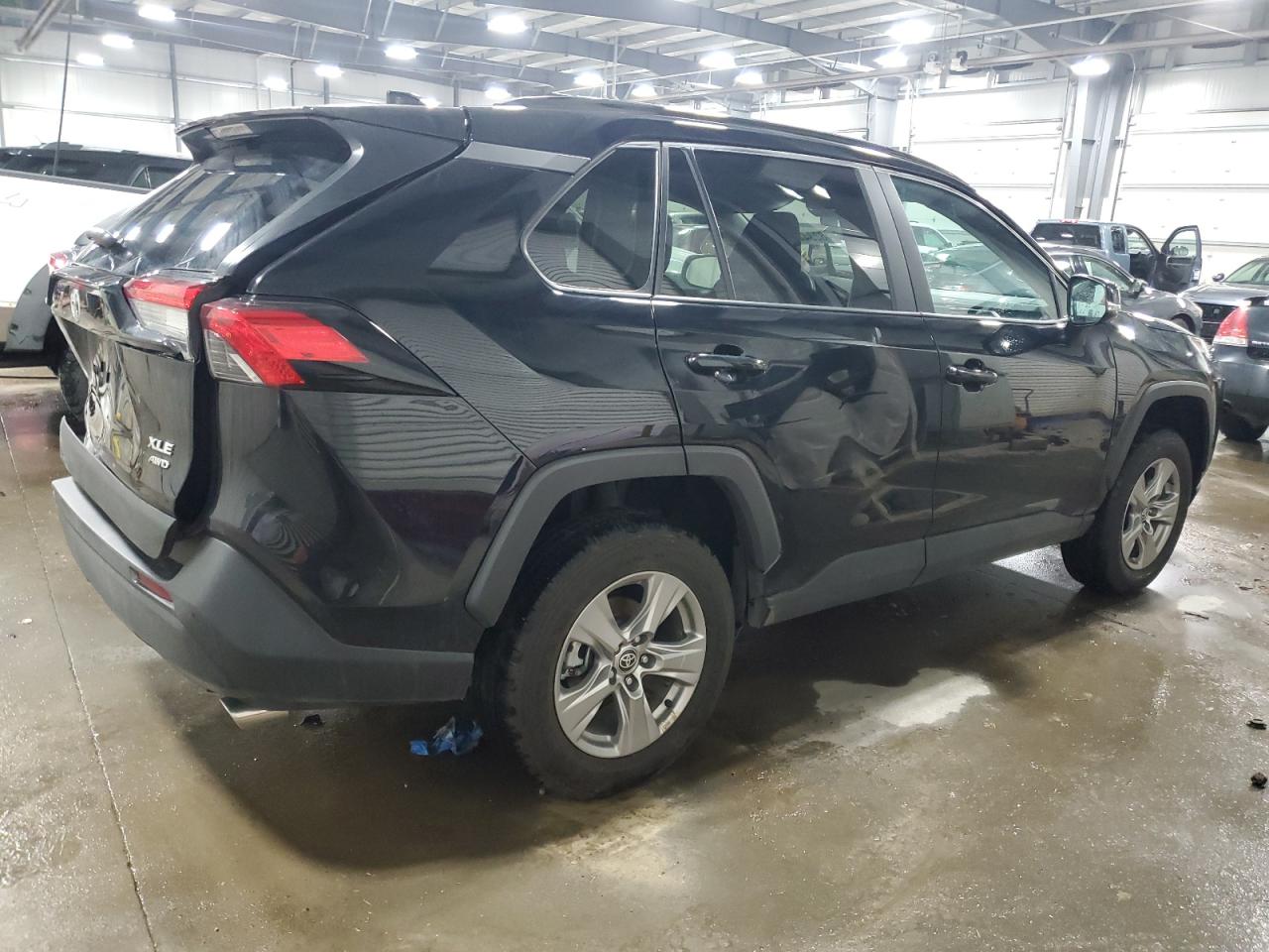 2024 Toyota RAV 4 VIN 2T3P1RFV7RW455682 Copart auction photo, rear end / side damage thumbnail 3