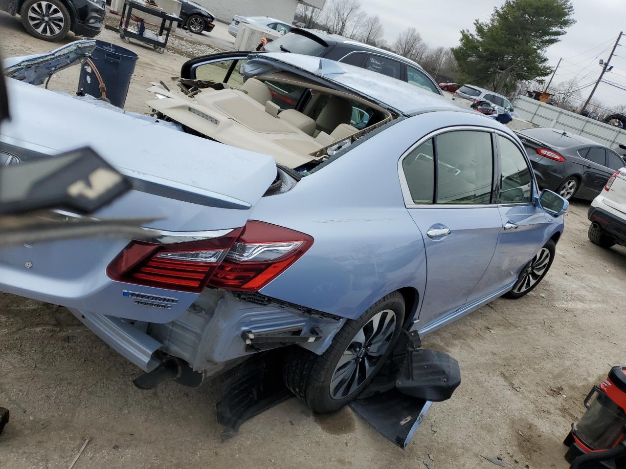 2017 Honda Accord VIN JHMCR6F72HC003064 Copart auction photo, all over / mechanical damage thumbnail 3