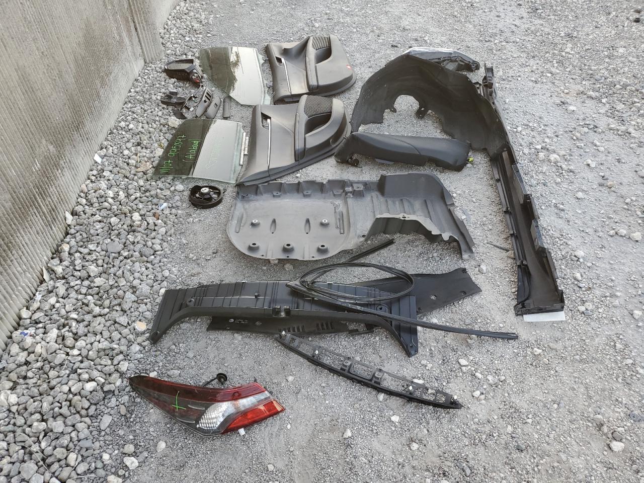 2021 Toyota Camry VIN 4T1G11AK4MU561474 Copart auction photo, rear end damage thumbnail 12