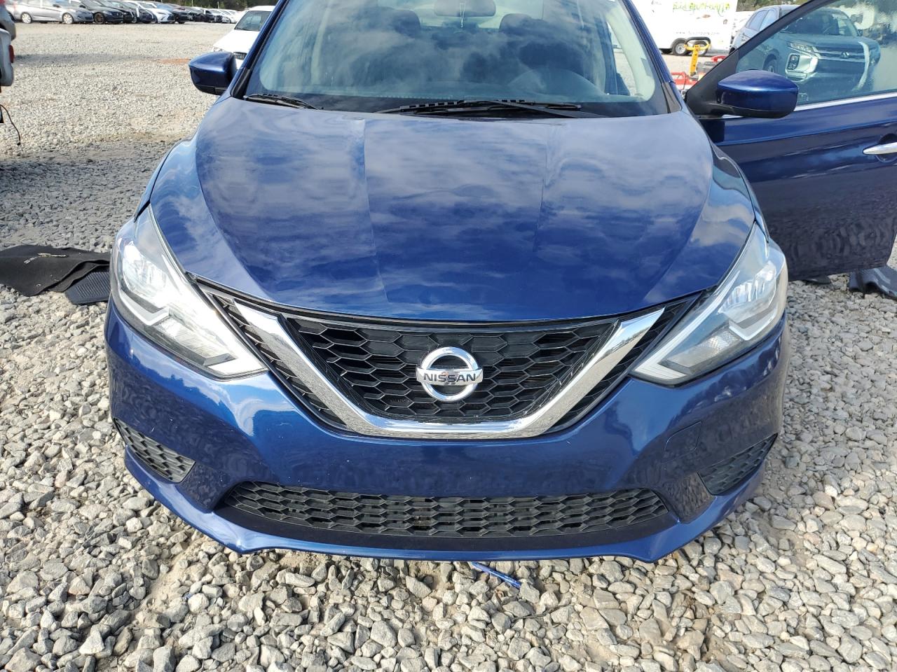 2017 Nissan Sentra VIN 3N1AB7AP4HY334295 Copart auction photo, top/roof damage thumbnail 11