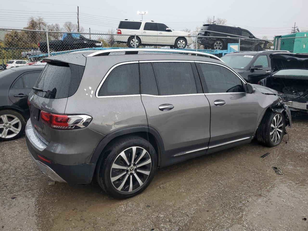 2022 Mercedes-Benz GLB VIN W1N4M4HB9NW255570 Copart auction photo, front end damage thumbnail 3