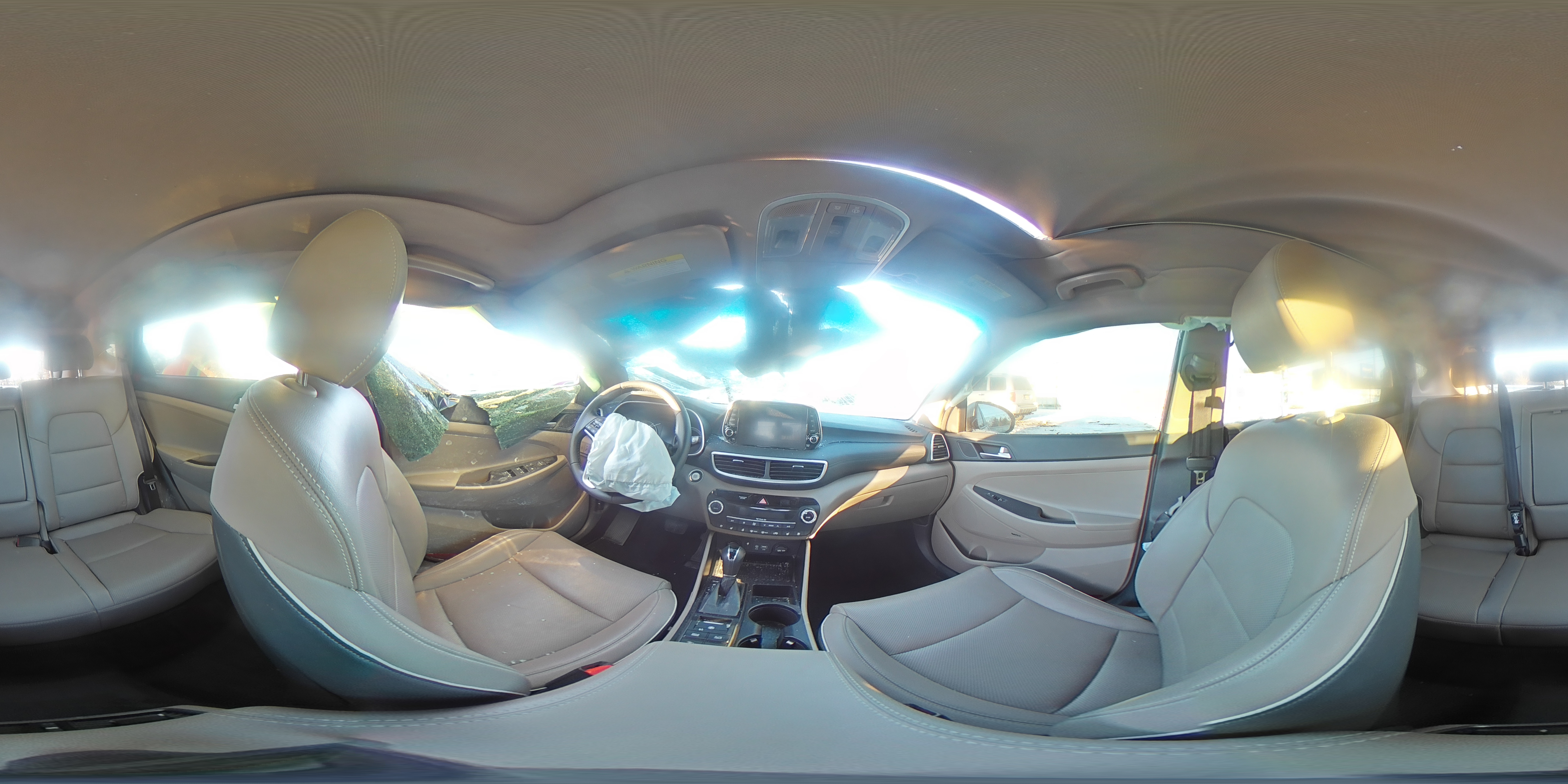 2020 Hyundai Tucson VIN KM8J3CAL3LU242960 Copart auction photo, all over damage thumbnail 13