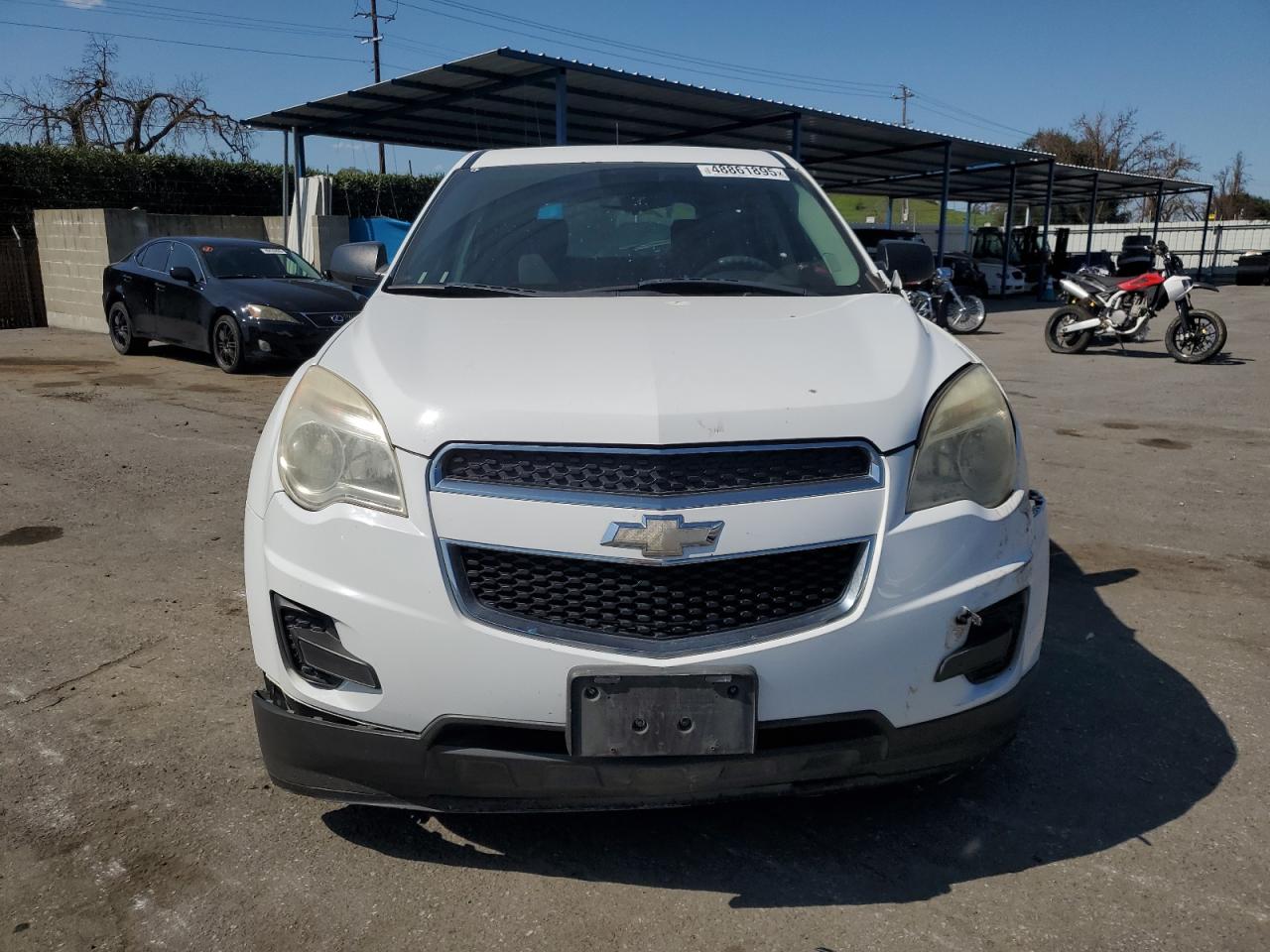 2012 Chevrolet Equinox VIN 2GNALBEK3C6334673 Copart auction photo, front end damage thumbnail 5