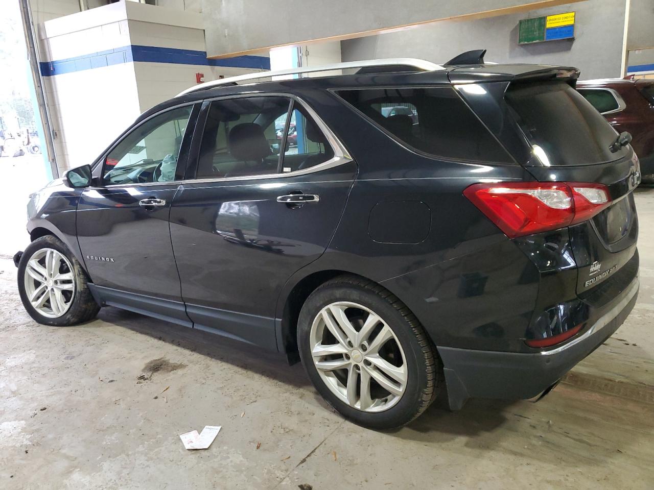 2018 Chevrolet Equinox VIN 3GNAXNEX8JL376170 Copart auction photo, front end / undercarriage damage thumbnail 2