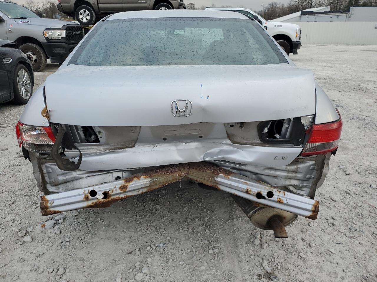 2004 Honda Accord VIN 1HGCM56304A175611 Copart auction photo, rear end damage thumbnail 6