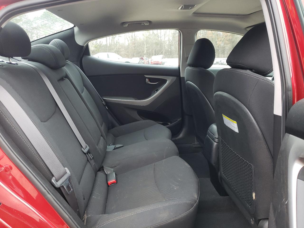 2015 Hyundai Elantra VIN 5NPDH4AE9FH636942 Copart auction photo, rear end damage thumbnail 10