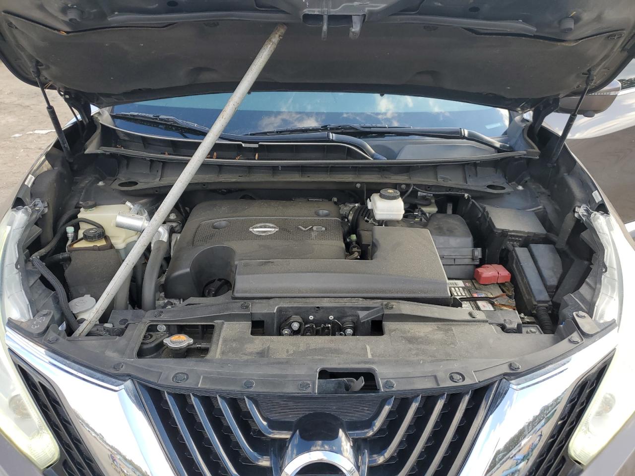 2016 Nissan Murano VIN 5N1AZ2MH0GN127152 Copart auction photo, rear end damage thumbnail 12