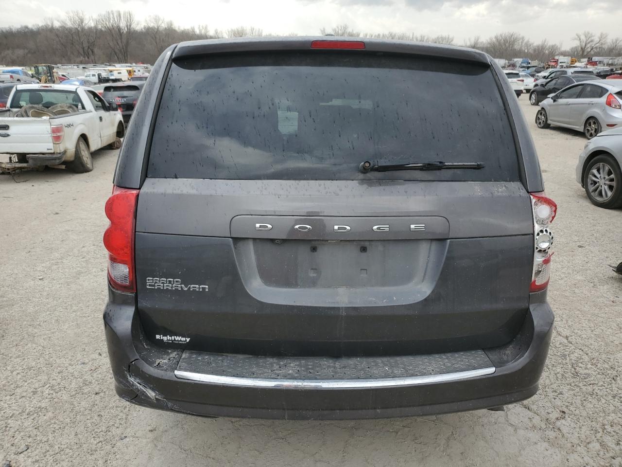 2016 Dodge Caravan VIN 2C4RDGCG9GR337196 Copart auction photo, front end damage thumbnail 6