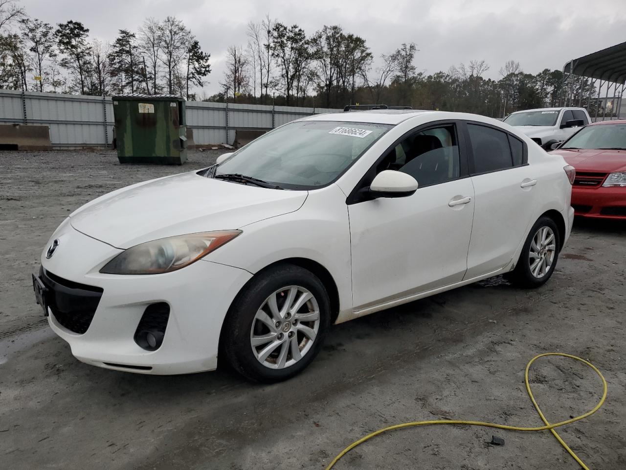 2012 Mazda 3 VIN JM1BL1W75C1521255