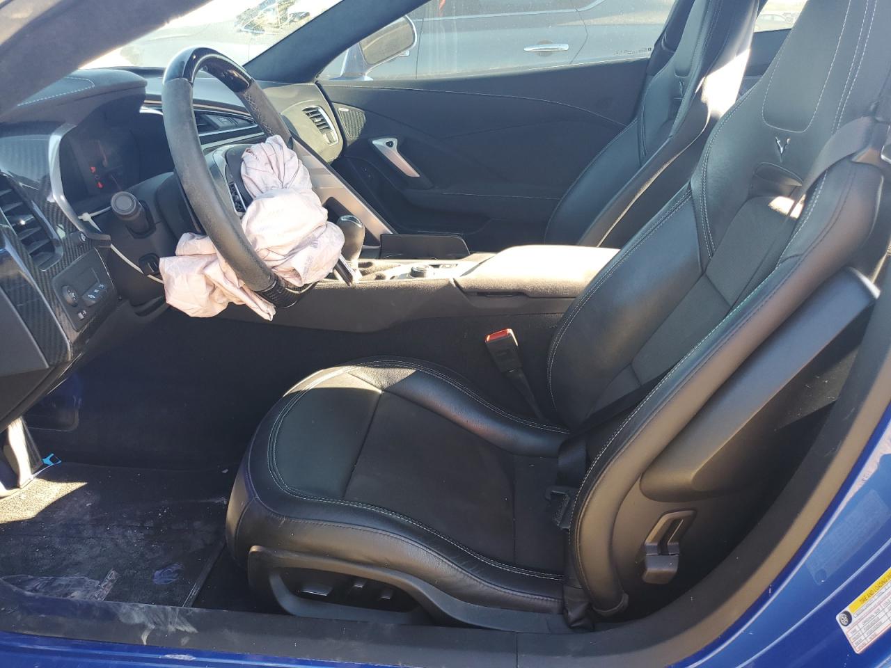 2019 Chevrolet Corvette VIN 1G1YZ2D70K5112906 Copart auction photo, front end / minor dent/scratches damage thumbnail 7