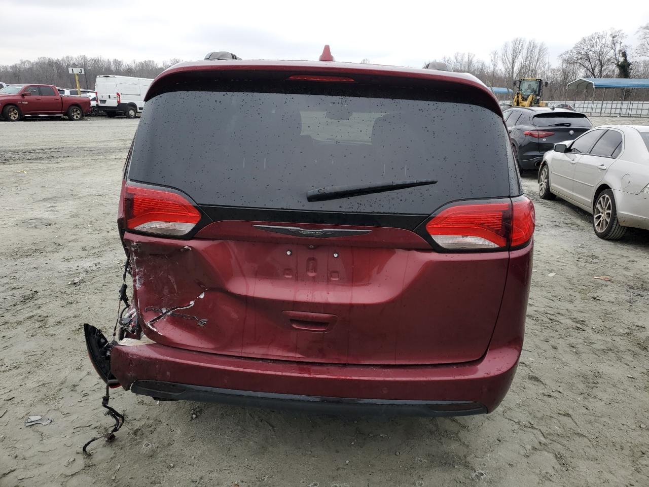 2019 Chrysler Pacifica VIN 2C4RC1BG7KR733430 Copart auction photo, rear end damage thumbnail 6